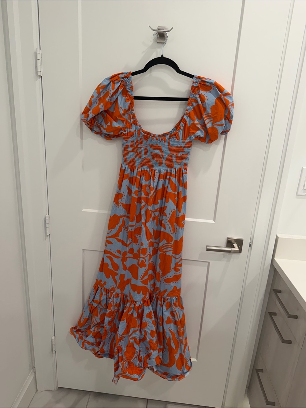 La Ligne Printed Long Dress Size Small